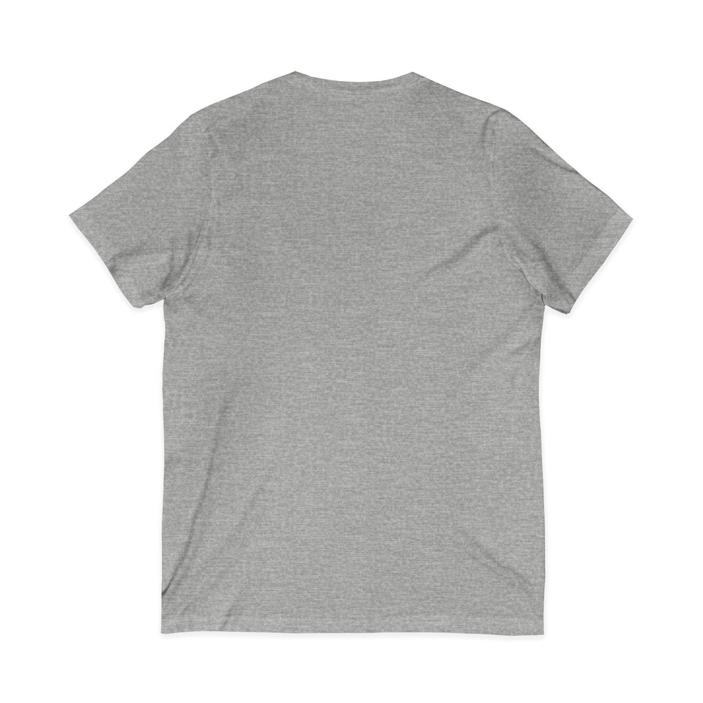 Nature Is My Therapy V-Neck Tee — Forest Watercolor Hiking Shirt