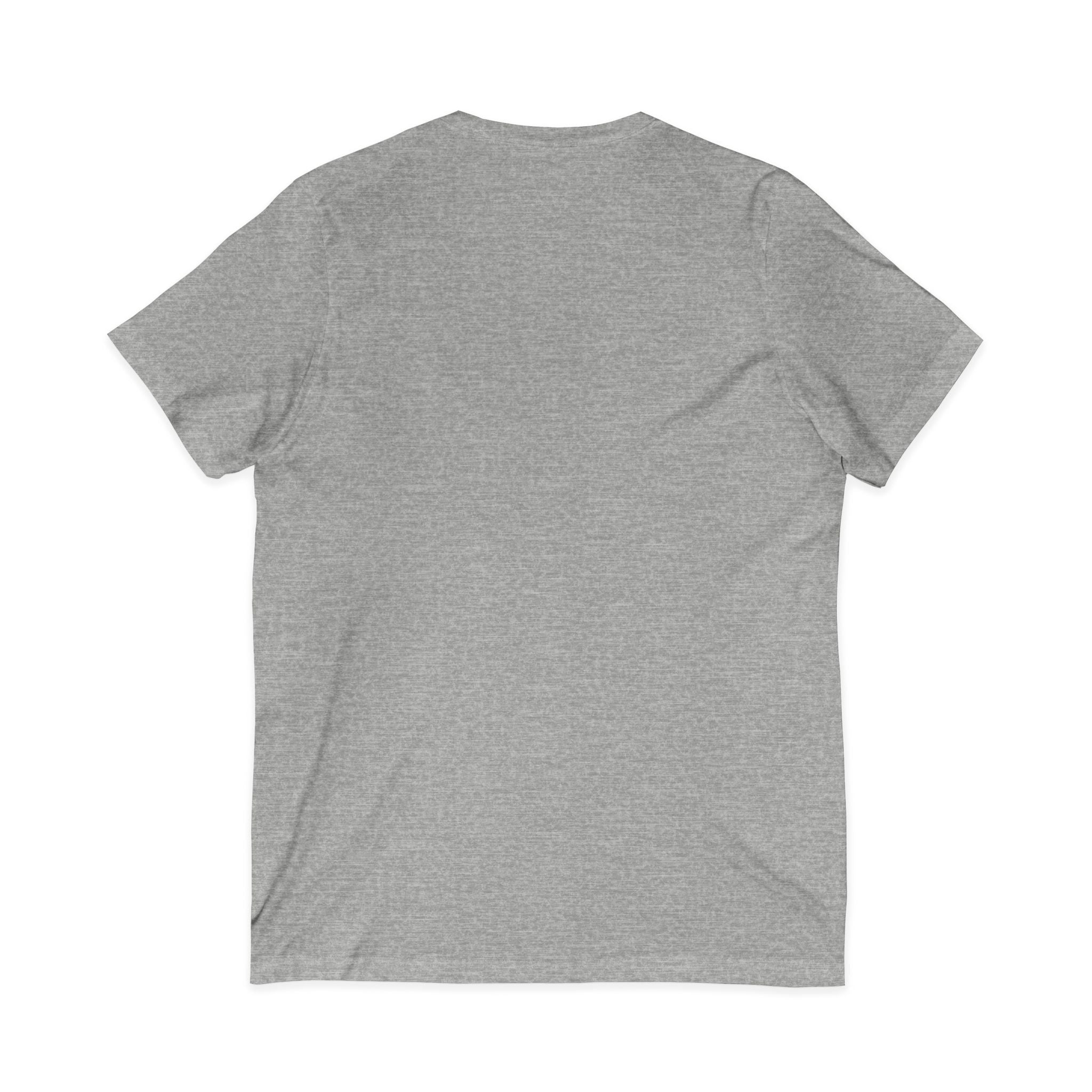Nature Is My Therapy V-Neck Tee — Forest Watercolor Hiking Shirt