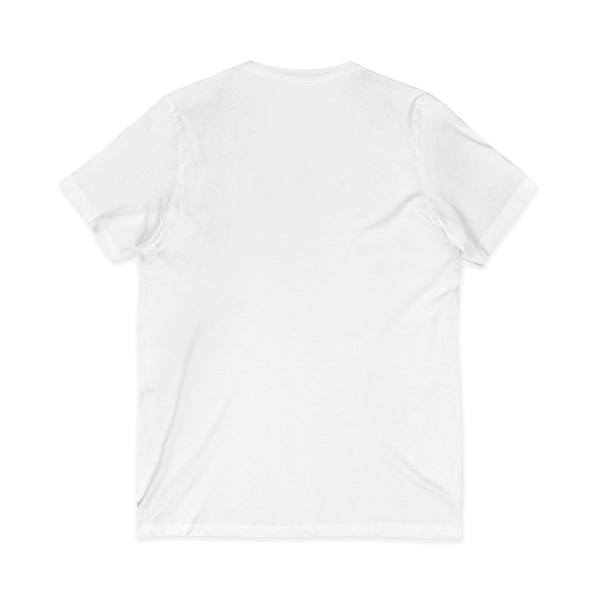 Nature Is My Therapy V-Neck Tee — Forest Watercolor Hiking Shirt